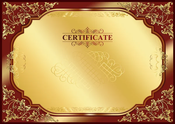 Frame Certificate — Stock Photo, Image