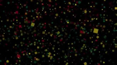 Bolivya bayrağının kutlama animasyonlu arka plan havai fişek görünür