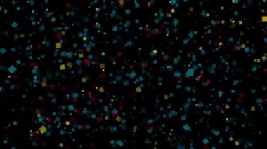 Kongo Demokratik Cumhuriyeti bayrağının kutlama animasyonlu arka plan havai fişek görünür