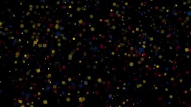 Ekvador bayrağı nın kutlama animasyonlu arka plan havai fişek görünür