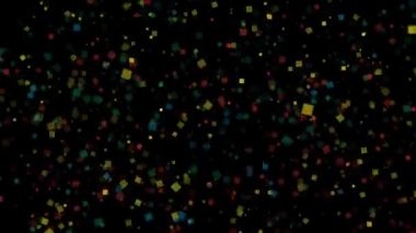 Etiyopya bayrağı nın kutlama animasyonlu arka plan havai fişek görünür