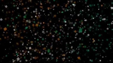 Fildişi Sahili bayrağı kutlama animasyonlu arka plan havai fişek görünür