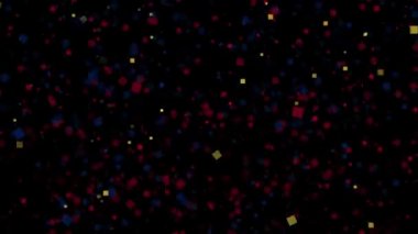 Liechtenstein bayrağı nın kutlama animasyonlu arka plan havai fişek görünür