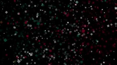 Meksika bayrağı kutlama animasyonlu arka plan havai fişek görünür