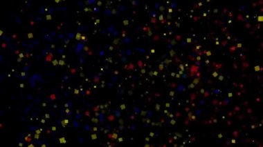 Moldova bayrağının kutlama animasyonlu arka plan havai fişek görünür