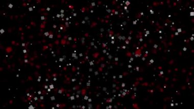 Peru bayrağının kutlama animasyonlu arka plan havai fişek görünür