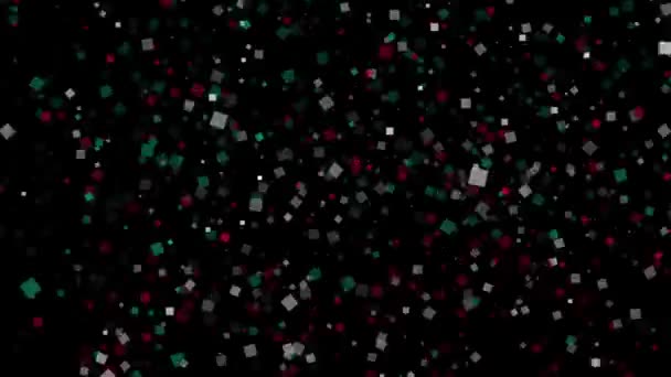 Kuvaitnak a tűzijátékok zászlaja alatt megjelenő animált háttere — Stock videók