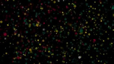 Havai fişek görünür Togo bayrağı kutlama animasyonlu arka plan