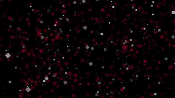 fond animé fête du drapeau de Trinité-et-Tobago apparaissent de feux d'artifice 