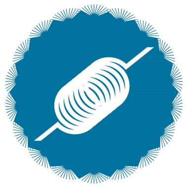 yaylı tek renkli simge