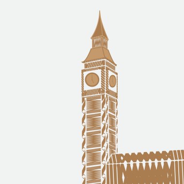 büyük ben, vektör çizim eps10 grafiği