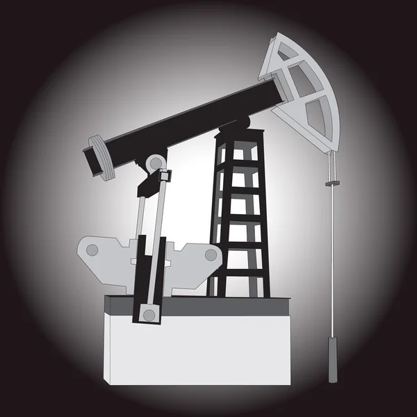 Pompa oleju wektorowa — Wektor stockowy