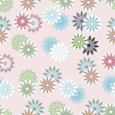 Çiçeklerle kusursuz bir arkaplan