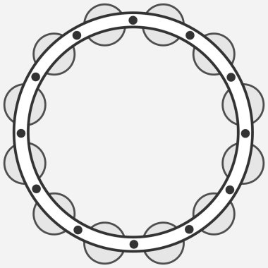 tek renkli görüntüyü rulman