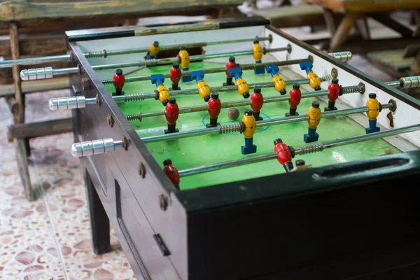 Futbol eski ahşap masa