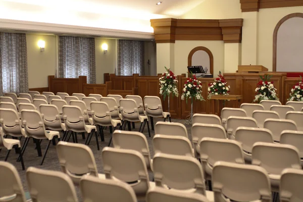 Church chairs — Stock Photo, Image