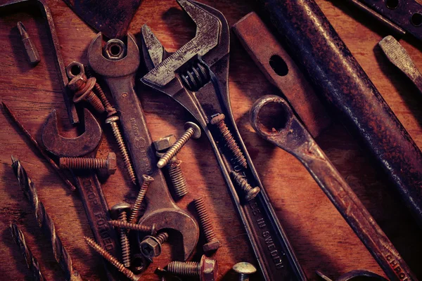 Az én-m régi eszközök javítása. — Stock Fotó