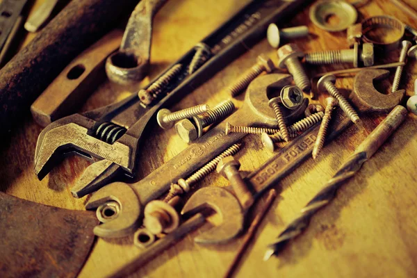 Az én-m régi eszközök javítása. — Stock Fotó