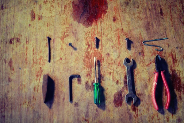 My Old Tools for Fix Everything . — стоковое фото