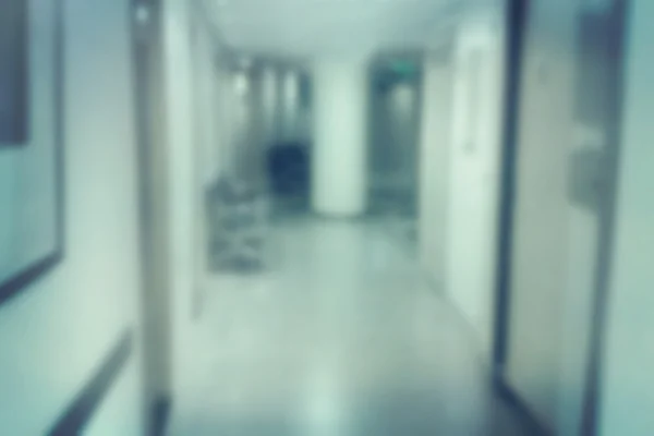 의료 및 병원 복도 defocused 배경 — 스톡 사진