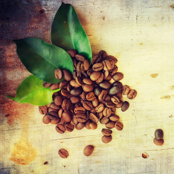 Фрэч кофе зерна фона — стоковое фото