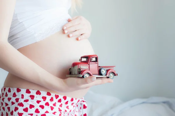 Mujer embarazada. — Foto de Stock