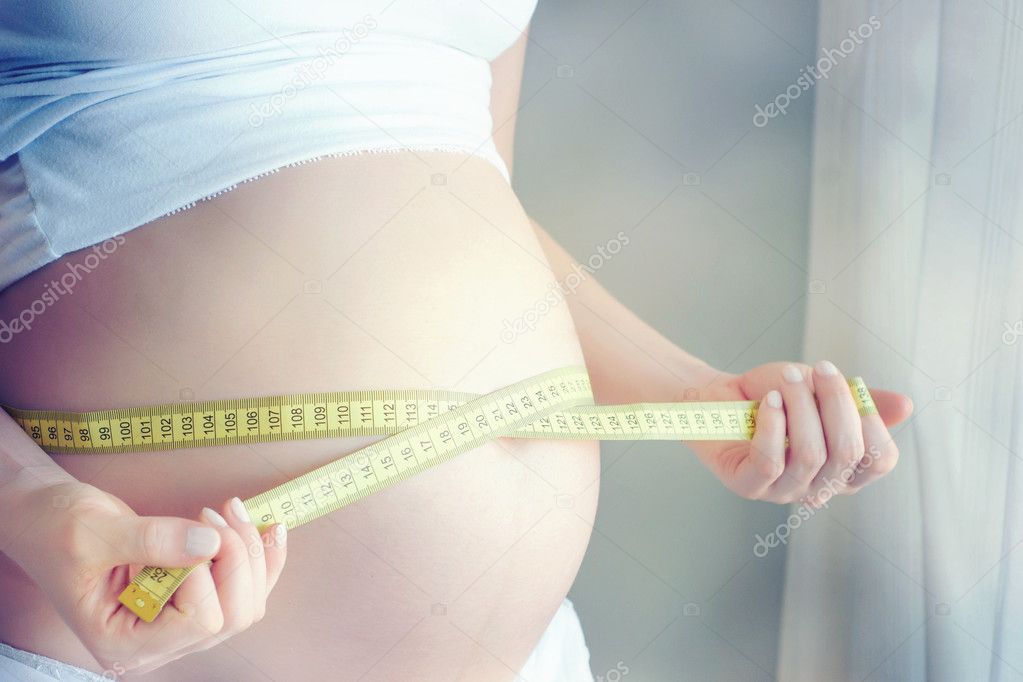 Pregnant young woman