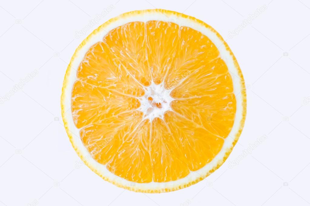 Orange slice.Natural vitamin