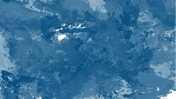 Fondo Acuarela Azul Oscuro Abstracto Con Espacio Para Texto Imagen — Vector de stock