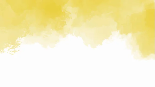 纹理背景的黄色水彩背景和网页横幅设计 — 图库矢量图片