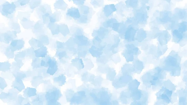 Fundo Aquarela Azul Vetor —  Vetores de Stock