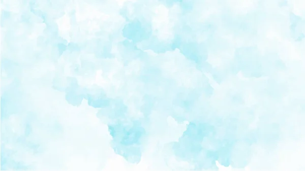 Голубой Акварельный Фон Фона Текстур Дизайна Веб Баннеров — стоковый вектор
