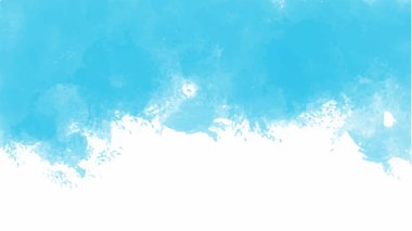 Dokular için mavi suluboya arkaplan ve web pankartları arzuluyor