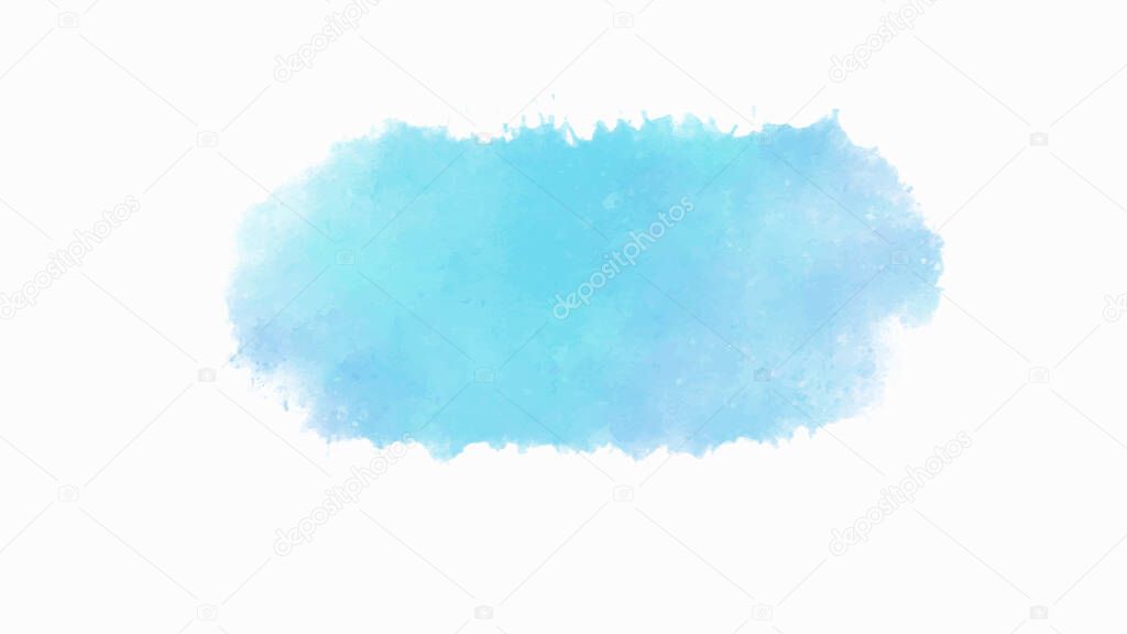 Blue watercolor background for textures backgrounds and web banners desig