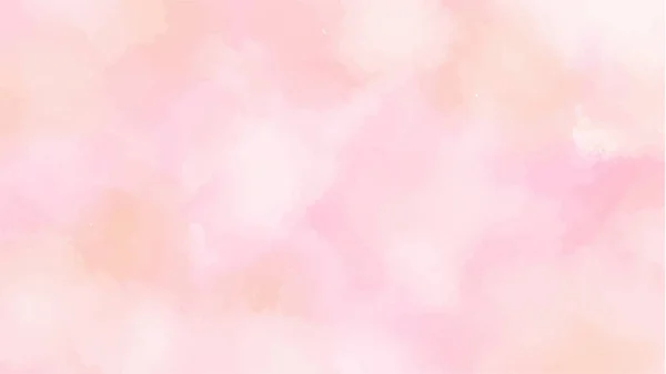 软粉色水彩背景 纹理背景和网页横幅设计 — 图库矢量图片