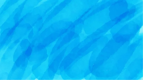Pastel Kleur Zomer Blauw Hemel Abstract Natuurlijke Grunge Aquarel Hand — Stockvector