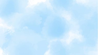 Dokular için mavi suluboya arkaplan ve web pankartları arzuluyor