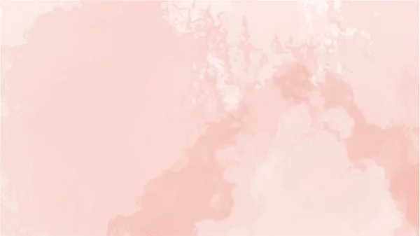 テクスチャの背景とウェブバナーのデザインのための柔らかいピンクの水彩の背景 — ストックベクタ
