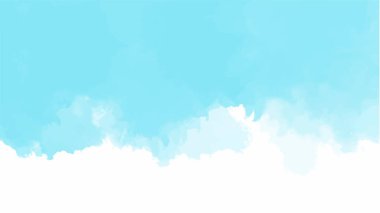 Dokular için mavi suluboya arkaplan ve web pankartları arzuluyor