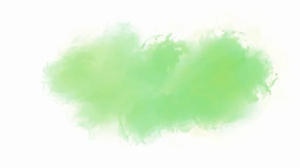 纹理背景的绿色水彩背景和网页横幅设计 — 图库矢量图片