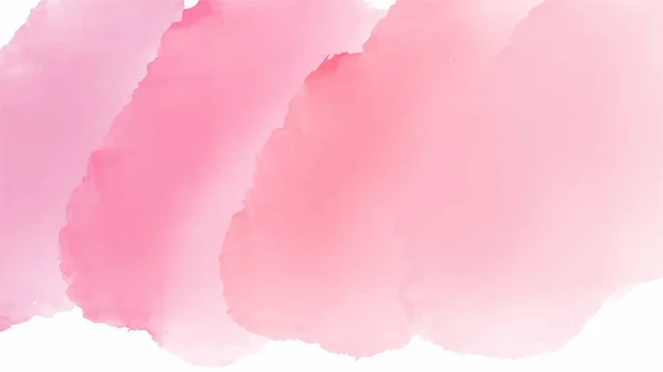 Fondo Acuarela Rosa Para Texturas Fondos Diseño Banners Web — Archivo Imágenes Vectoriales