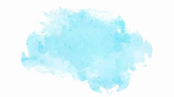 Blauwe Aquarel Achtergrond Voor Texturen Achtergronden Web Banners Desig — Stockvector