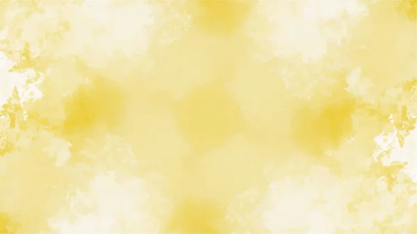 Fondo Acuarela Amarillo Para Texturas Fondos Banners Web Desig — Vector de stock