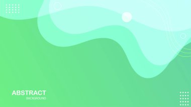Soyut yeşil sıvı gradyan arkaplan, vektör.