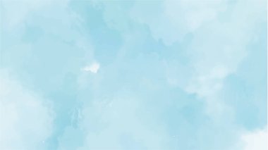 Dokular için mavi suluboya arkaplan ve web pankartları arzuluyor