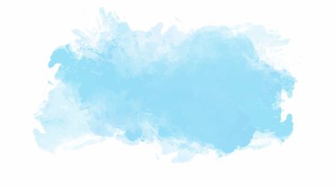 Dokular için mavi suluboya arkaplan ve web pankartları arzuluyor