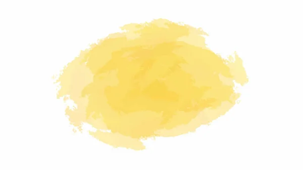 纹理背景的黄色水彩背景和网页横幅设计 — 图库矢量图片