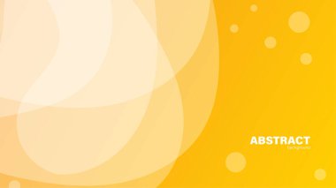 Akışkan şekilli soyut sarı arkaplan modern konsept. Asgari poster. afiş, web, kapak, reklam panosu, broşür, sosyal medya, iniş sayfası için arkaplan.