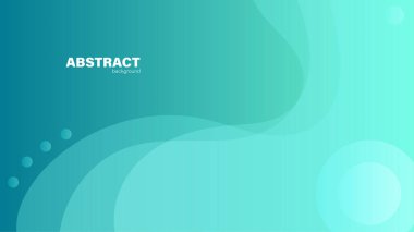 Soyut mavi arkaplan ve eğri şekli, tasarım için kopyalama alanı olan arkaplan, vektör.