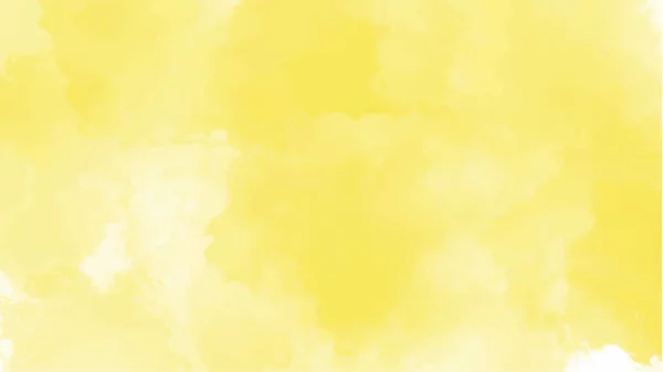 Fundo Aquarela Amarelo Para Texturas Fundos Banners Web Desig — Vetor de Stock